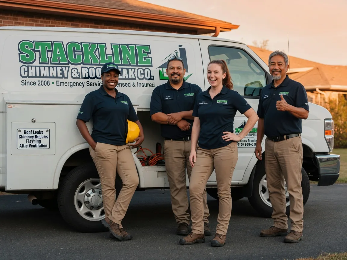 Chimney flashing repair company in Lublin, WI